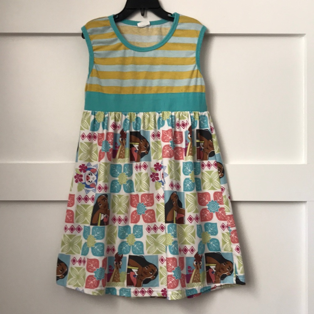Moana Dress (7-8T)